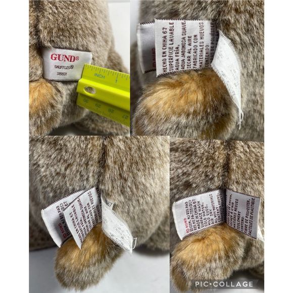 LAST ONE! Gund 319931 30th Birthday Edition Snuffles 10”  Multi-Tonal Price Firm - Picture 12 of 14